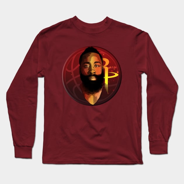 MVP Harden Long Sleeve T-Shirt by CTShirts